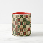 Mug Tuile de Mahjong de Noël (Centre)