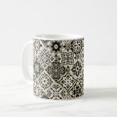 Mug Tuile en patchwork sans couture avec Islam, arabe, (Devant gauche)