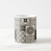 Mug Tuile en patchwork sans couture avec Islam, arabe, (Centre)