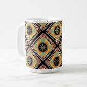 Mug tuiles motifs (Devant gauche)