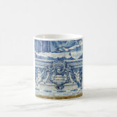 Mug Tuiles murales portugaises bleues et blanches avec (Centre)