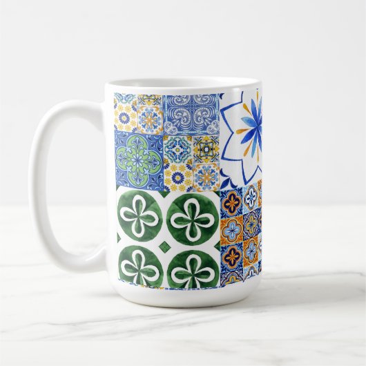 Mug tuiles portugaises (Gauche)