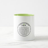 Mug TUIT RONDE Deux tons (Centre)