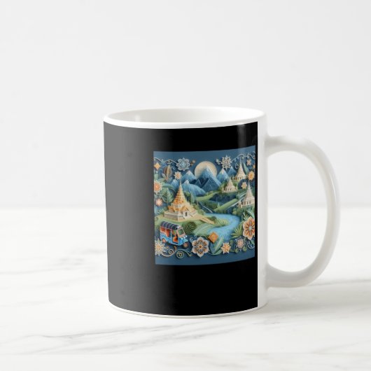 Mug Tuk Tuk Thaïlande #5 Sticker (Droite)