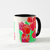 Mug Tulières à ressort (Devant droit)