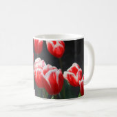 Mug Tulières rouges et blanches (Devant droit)