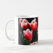 Mug Tulières rouges et blanches (Gauche)