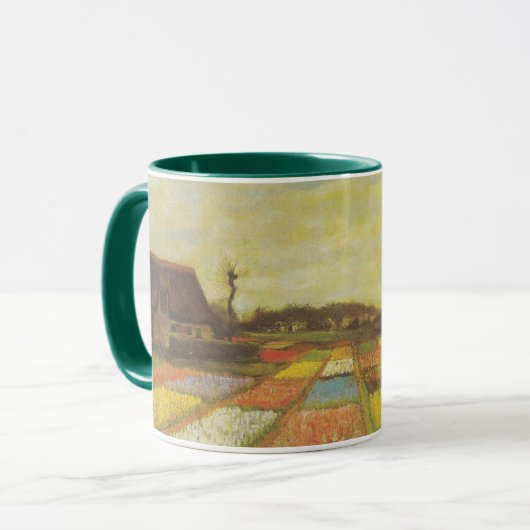 Mug Tulip Fields par Vincent van Gogh (Devant gauche)