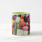 Mug Tulip Fleurs de printemps Jardin Floral Jaune rose (Centre)