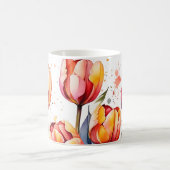 Mug Tulip Gras Fleur Coloré Moderne (Centre)