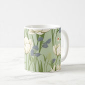 Mug Tulip Meadow in Sage Green (Devant droit)
