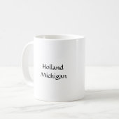 Mug Tulipe de Holland Michigan (Devant gauche)