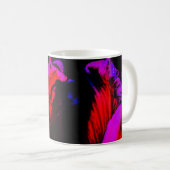 Mug Tulipe de Neon Glow (Devant droit)