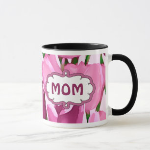 Mug Tulipe de printemps Peindre la fête des mères Cade