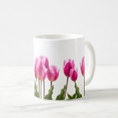 Mug Tulipe Fleur Rose Style Printemps / Pâques (Devant droit)