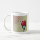 Mug Tulipe inspirée de beauté (Gauche)