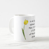 Mug Tulipe jaune (Devant gauche)
