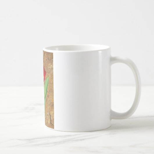 Mug Tulipe jaune et rouge (Droite)
