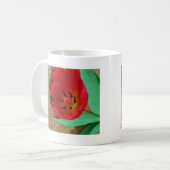 Mug Tulipe jaune printemps et rouge (Devant gauche)