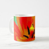 Mug Tulipe orange (Devant gauche)