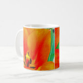 Mug Tulipe orange (Devant gauche)