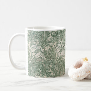Mug Tulipe par William Morris, Art floral vintage