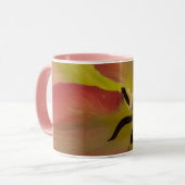 Mug Tulipe rose et jaune (Devant gauche)