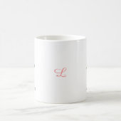 Mug Tulipe rose moderne (Centre)