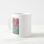 Mug tulipe rouge (Devant gauche)