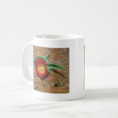Mug Tulipe rouge du printemps (Devant gauche)