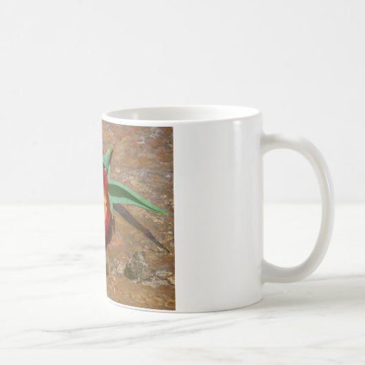 Mug Tulipe rouge du printemps (Droite)