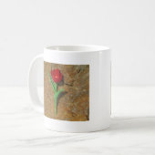 Mug Tulipe rouge et jaune (Devant gauche)