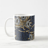Mug Tulipe Saules Motif Bleu Floral de William Morris (Gauche)