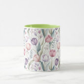 Mug Tulipe scandinave modèle floral (Centre)