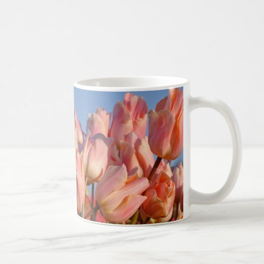 Mug Tulipes à ressort pourpre (Droite)