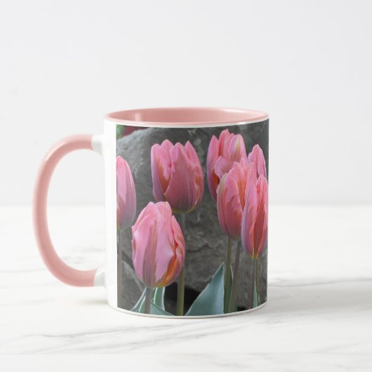 Mug Tulipes à ressort rose (Gauche)