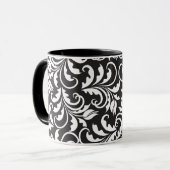 Mug tulipes b&w (Devant gauche)