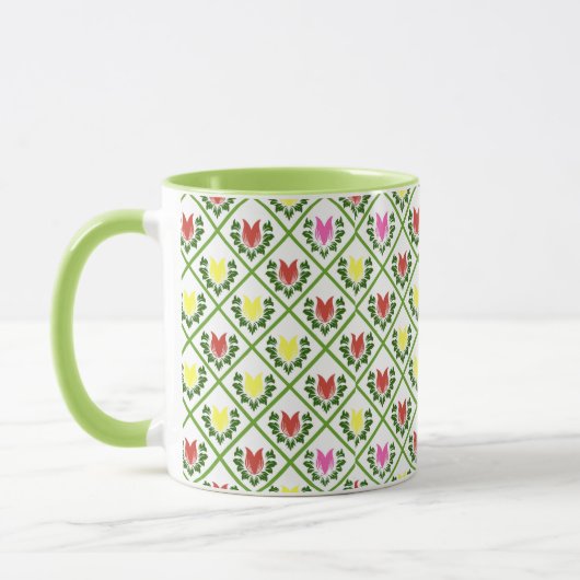 Mug Tulipes Blanches (Gauche)