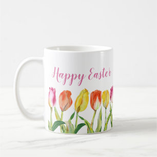 Mug Tulipes Colorées Joyeuses Pâques