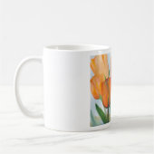 Mug Tulipes d'agrumes orange (Gauche)