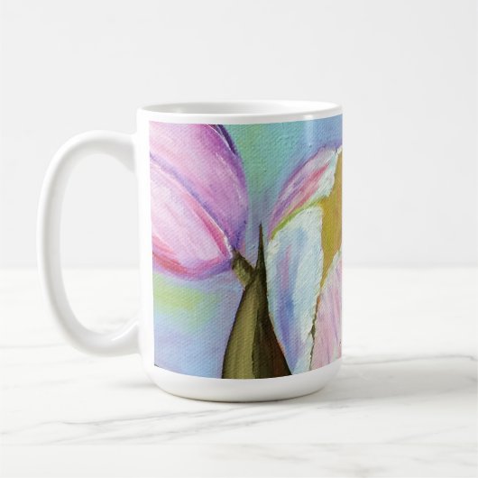 Mug Tulipes dans le pot I (Gauche)