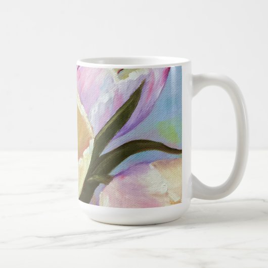 Mug Tulipes dans le pot I (Droite)