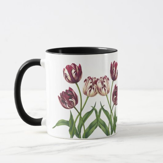 Mug Tulipes de Maron (Gauche)
