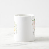 Mug Tulipes et jonquilles aquarelle Joyeuses Pâques  (Centre)