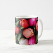 Mug Tulipes Fleurs colorées Printemps de Pâques (Devant droit)