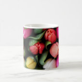 Mug Tulipes Fleurs colorées Printemps de Pâques (Centre)