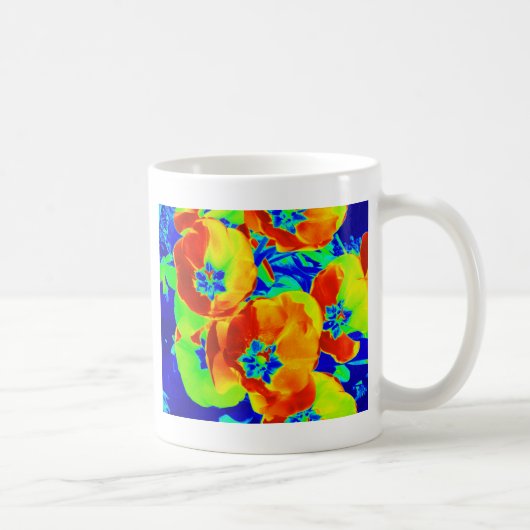 Mug tulipes fluorescentes (Droite)