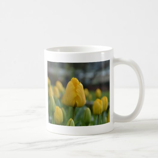 Mug Tulipes jaunes dans le champ (Droite)