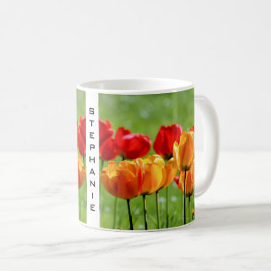 Mug Tulipes jaunes et rouges
