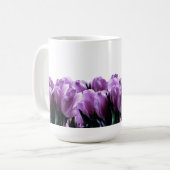 Mug Tulipes pourpres (Devant gauche)